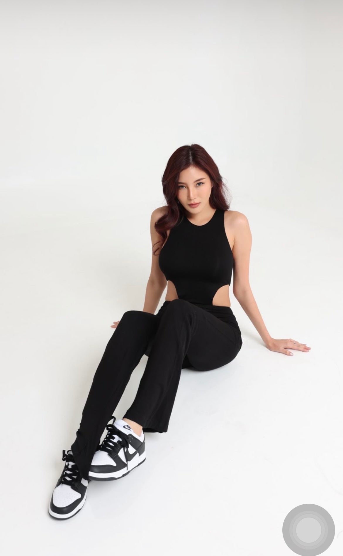 Kenny Cutout Black Jumpsuit